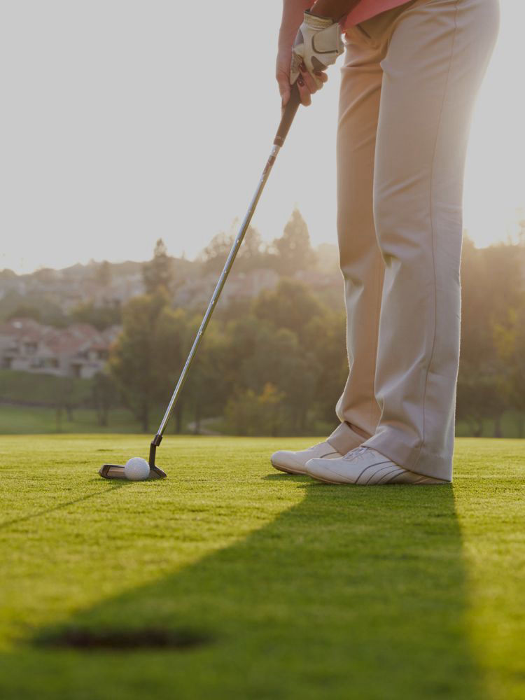 Golfer - Knollwood Fairways - Southern Pines, NC