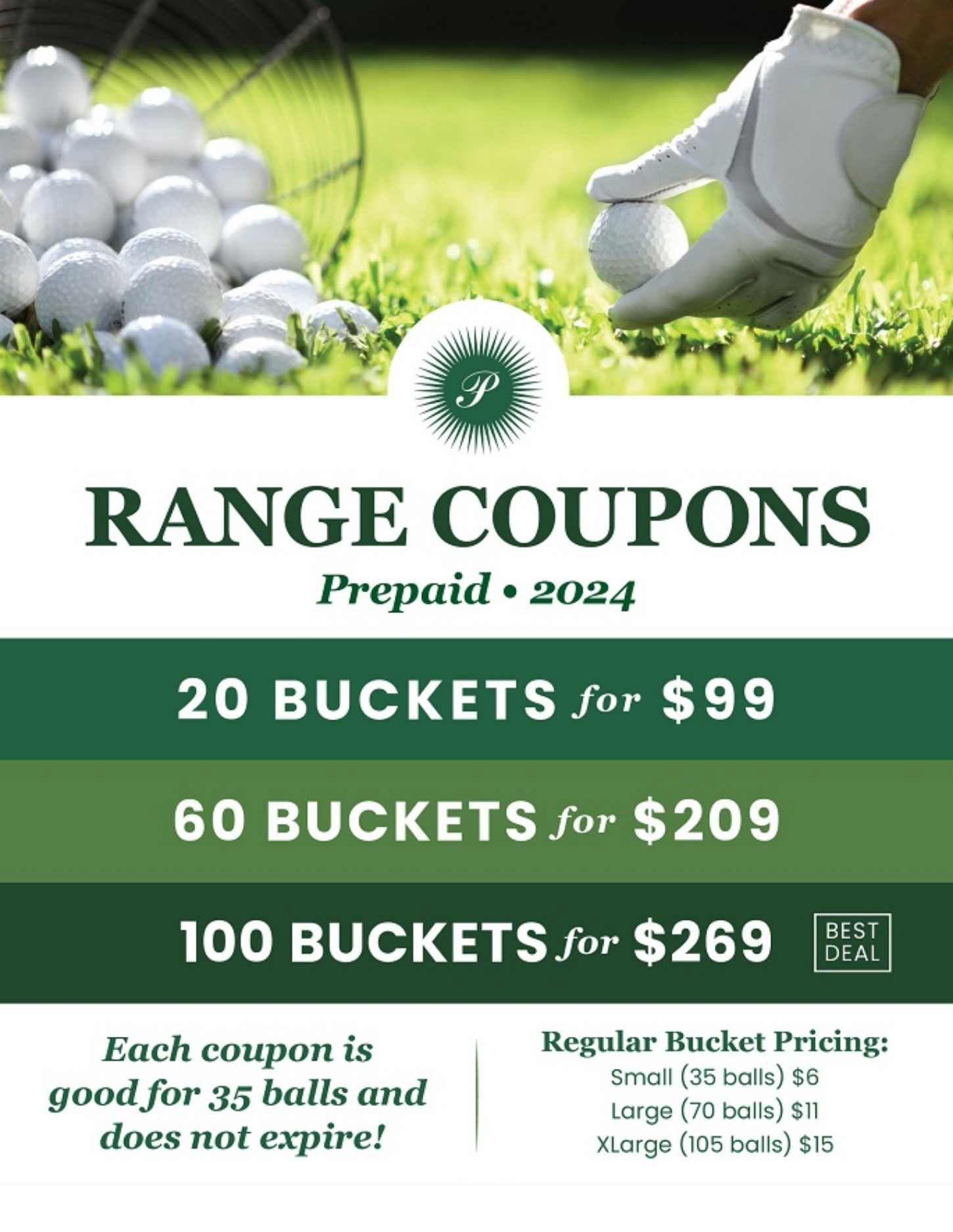 Knollwood Fairways Range Ball Coupons